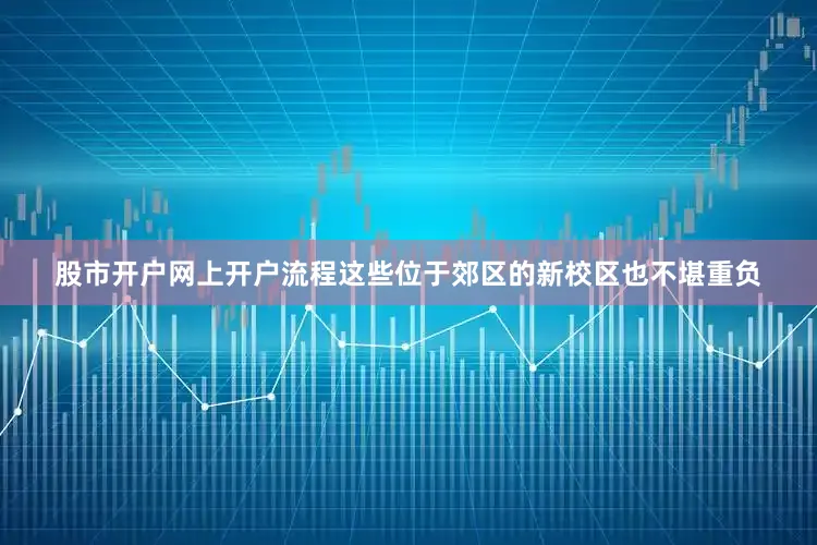 股市开户网上开户流程这些位于郊区的新校区也不堪重负